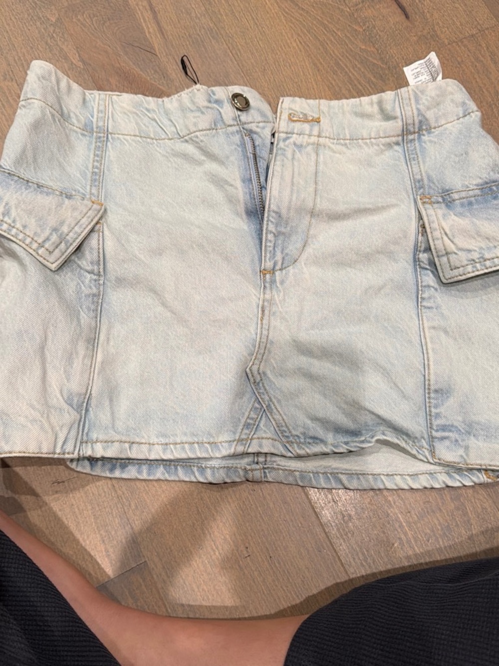 Zara denim skirt